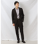 【ON/OFF対応】メランジ シャークスキン ストレッチ パンツ / セットアップ