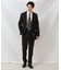 【ON/OFF対応】メランジ シャークスキン ストレッチ パンツ / セットアップ