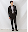 【ON/OFF対応】メランジ シャークスキン ストレッチ パンツ / セットアップ