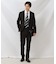 【ON/OFF対応】メランジ シャークスキン ストレッチ パンツ / セットアップ
