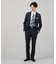 【ON/OFF対応】メランジ シャークスキン ストレッチ パンツ / セットアップ