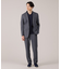 【抗菌防臭】尾州 リネンブレンド ハニカムメッシュ パンツ