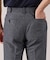 【抗菌防臭】尾州 リネンブレンド ハニカムメッシュ パンツ