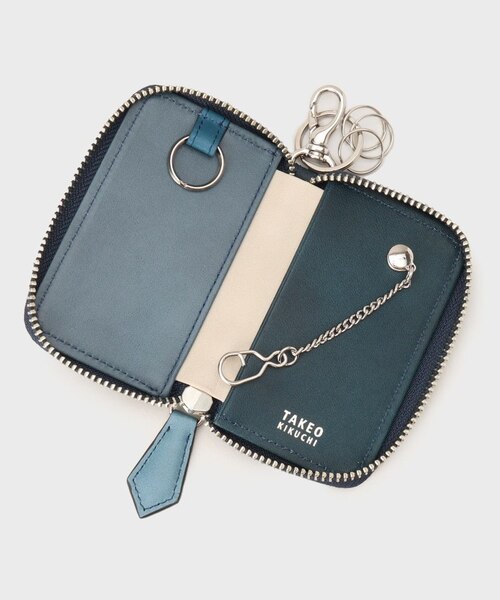 アンティーク調レザー キーケース｜タケオキクチのアウトレット通販
