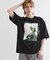 フラワープリントTシャツ