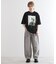 フラワープリントTシャツ