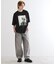 フラワープリントTシャツ