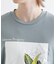 フラワープリントTシャツ