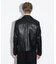 【WEB限定】シンセティックレザーダブルライダースジャケット