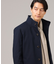 【ダウンライナー付】メランジ スタンドカラー コート