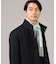 【ダウンライナー付】メランジ スタンドカラー コート