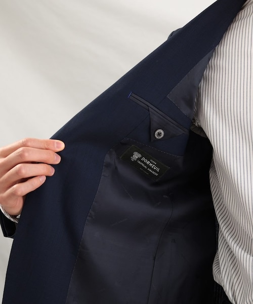 DORMEUIL】リップストップ カラー スーツ｜タケオキクチの