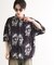【WEB限定】無地/花柄アソートドレープ半袖シャツ