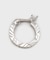 【SILVER925】 グレインカット ピアス