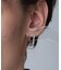 【MADE IN JAPAN】トライアングルフープシルバーピアス