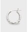 【MADE IN JAPAN】サークルフープシルバーピアス