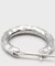 【MADE IN JAPAN】サークルフープシルバーピアス