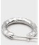 【MADE IN JAPAN】サークルフープシルバーピアス