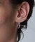 【MADE IN JAPAN】サークルフープシルバーピアス