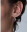 【MADE IN JAPAN】サークルフープシルバーピアス