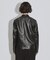 【WEB限定】シンセティックレザーシングルライダースジャケット