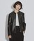 【WEB限定】シンセティックレザーシングルライダースジャケット