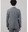 【ONOFF/セットアップ対応】メランジ シャークスキン ストレッチジャケット