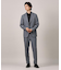 【ONOFF/セットアップ対応】メランジ シャークスキン ストレッチジャケット