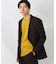 【ONOFF/セットアップ対応】メランジ シャークスキン ストレッチジャケット