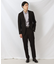 【ONOFF/セットアップ対応】メランジ シャークスキン ストレッチジャケット