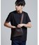 【WEB限定】レザー2WAYサコッシュバッグ
