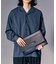 【WEB限定】レザー調クラッチバッグ