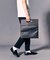 【WEB限定】レザー調クラッチバッグ