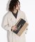 【WEB限定】レザー調クラッチバッグ