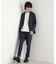 【WEB限定 マシンウォッシャブル】機能性エアリードライノーカラーセットアップ/ノーカラージャケット&テーパードスラックス