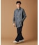 525DENIMチュニックシャツ
