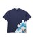 バブルアートフラワーTシャツ