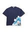 バブルアートフラワーTシャツ