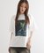 フラワープリントTシャツ