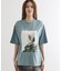 フラワープリントTシャツ
