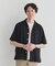 【LIMITED】ハンドライティングロゴ 1ポイントジャージ半袖シャツ