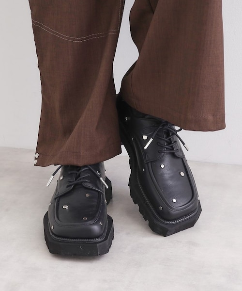 スタッズスクエアシューズ｜タケオキクチのアウトレット通販｜三井