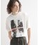 アーバングラフィックブラシ刺繍Tシャツ