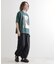 アーバングラフィックブラシ刺繍Tシャツ