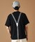 サスペンダートロンプロイユ半袖Tシャツ