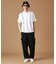 サスペンダートロンプロイユ半袖Tシャツ