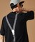 サスペンダートロンプロイユ半袖Tシャツ
