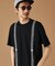 サスペンダートロンプロイユ半袖Tシャツ