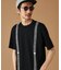サスペンダートロンプロイユ半袖Tシャツ