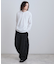 ワッフルヘンリーカットソー